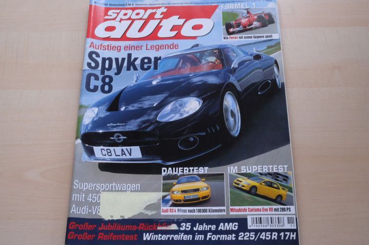Deckblatt Sport Auto (11/2002)